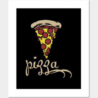 Pizza Party Graphic Posters and Art